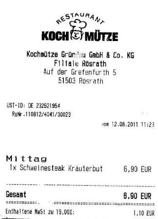 ntds Hffner Kochmtze Restaurant